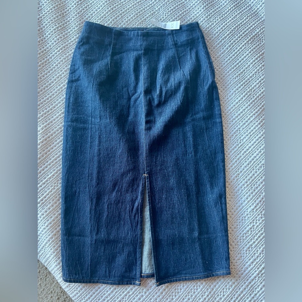 JCrew denim skirt size 26 *New with tags*